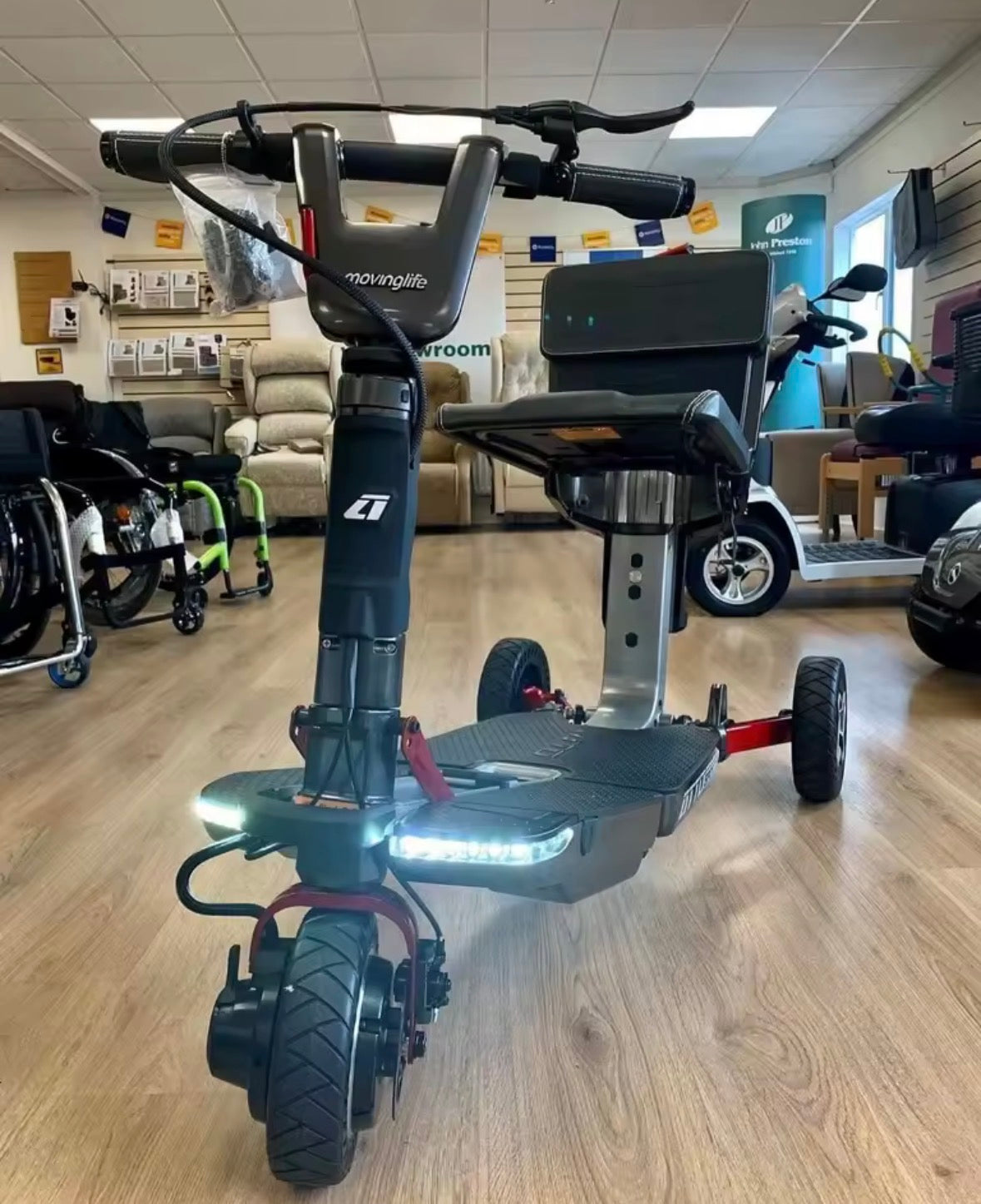 Compact Electric Mobility Scooter for Adults